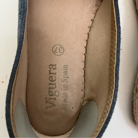 Viguera Navy Suede Espadrilles - Size 37 - Picture 5 of 7